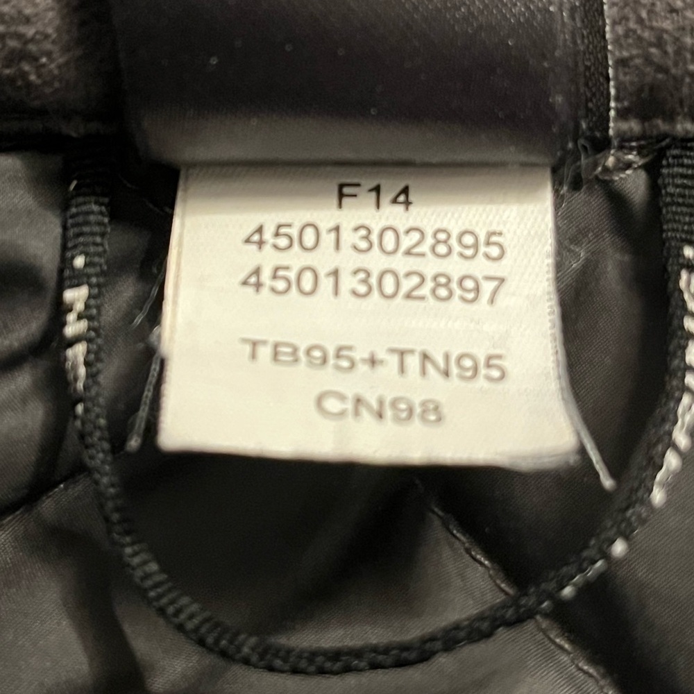 The North Face Transit Quilted Gray Jacket with 550 Goose Down size M - Picture 10 of 10